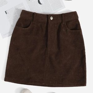 Brown skirt